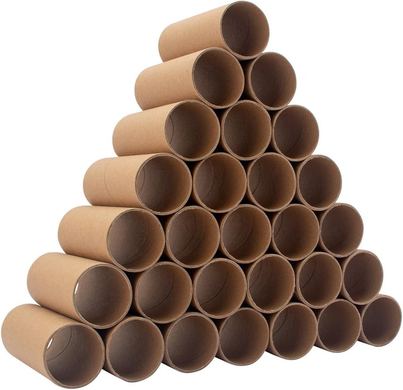 CFKJ 216 Pack Craft Rolls, Round Cardboard Tubes for Crafts, Paper Rolls for Classroom, for DIY Art- 1.57"x3.9"x54, 1.65"x3.9"x54, 1.51"x3.9"x54, 1.42"x3.9"x54 - Image 1